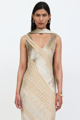 VSP Archive Velvet Pattern Dress