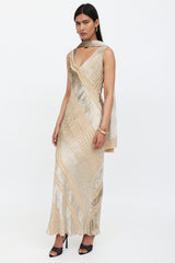 VSP Archive Velvet Pattern Dress