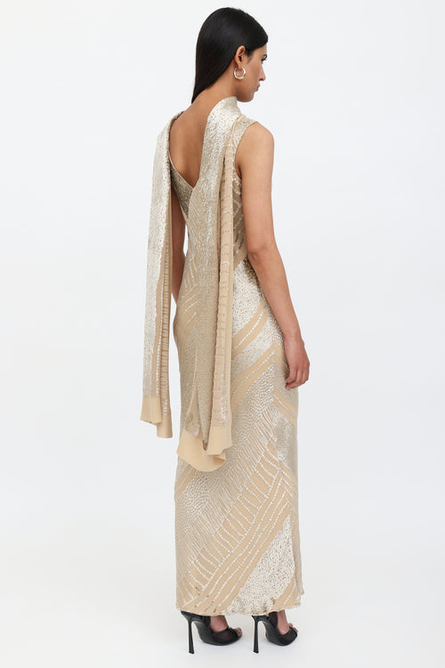 VSP Archive Velvet Pattern Dress