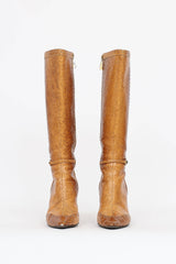 Escada Embossed Boot