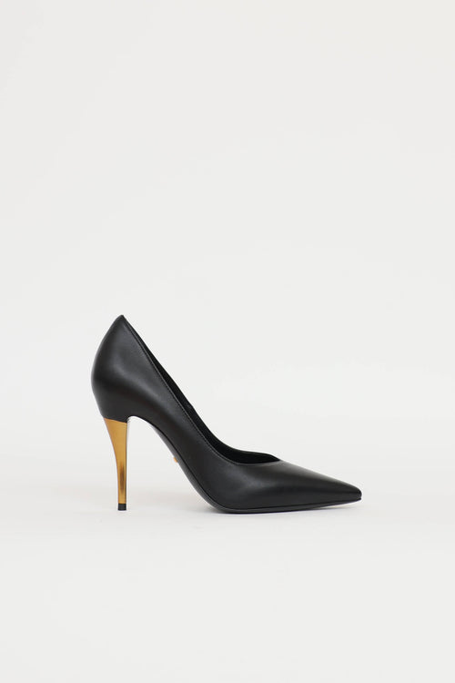 Gucci Leather Charlotte Pump