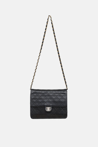 Chanel 1996 Leather Classic Clutch on Chain Bag