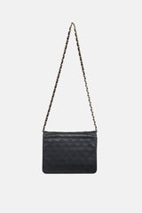 Chanel 1996 Leather Classic Clutch on Chain Bag