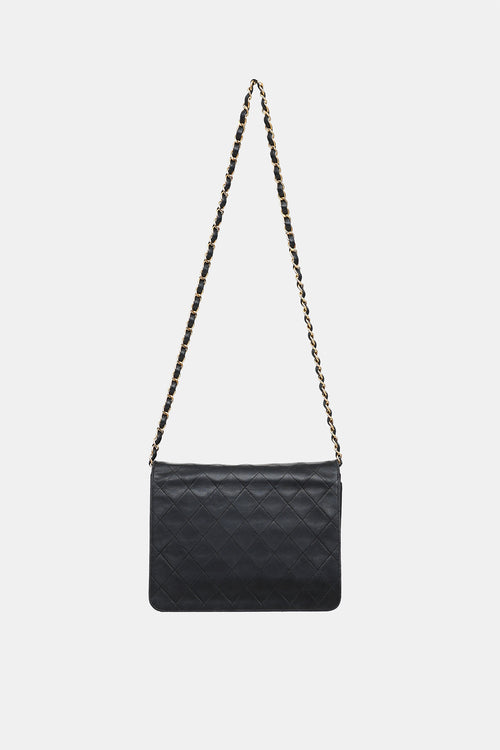 Chanel 1996 Leather Classic Clutch on Chain Bag