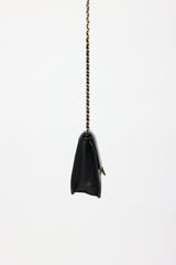 Chanel 1996 Leather Classic Clutch on Chain Bag