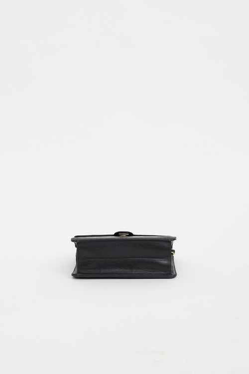 Chanel 1996 Leather Classic Clutch on Chain Bag