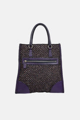 Prada Tweed Tote Bag