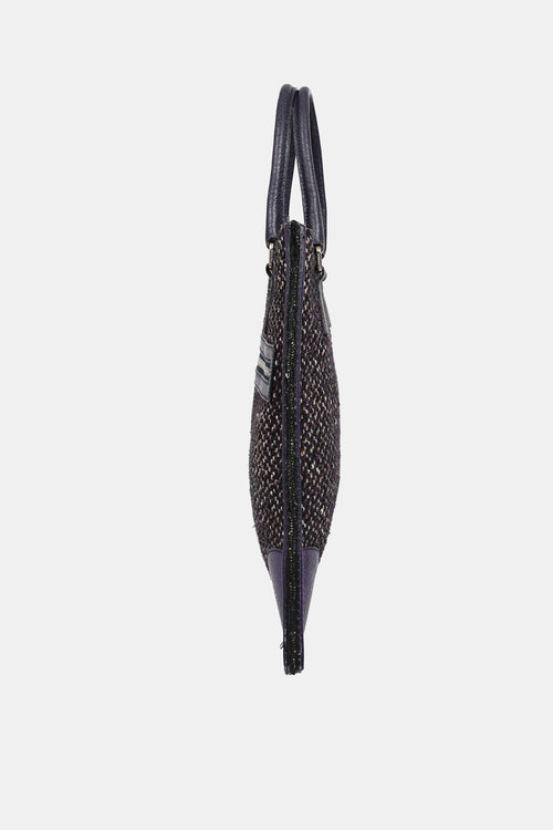 Prada Tweed Tote Bag
