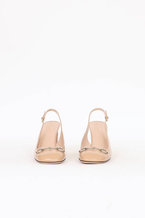 Gucci Patent Horsebit Lady Heel