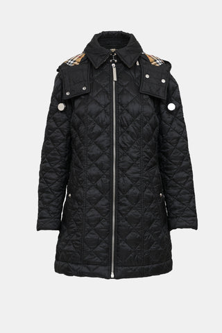 Burberry Quilted Zip Jacket