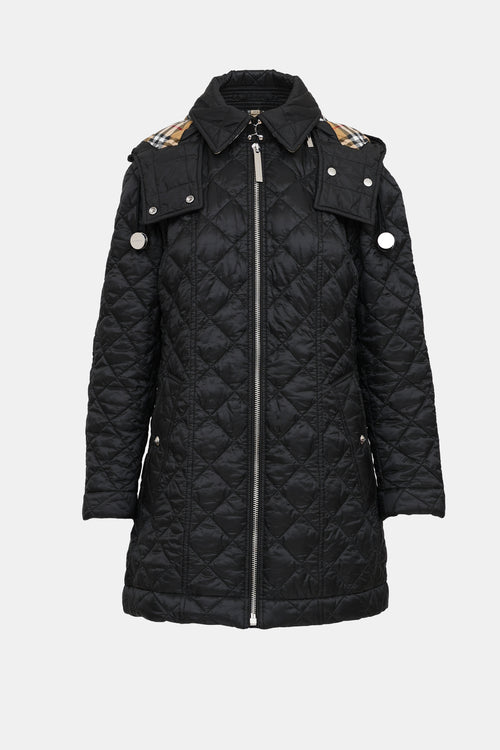 Burberry Quilted Zip Jacket