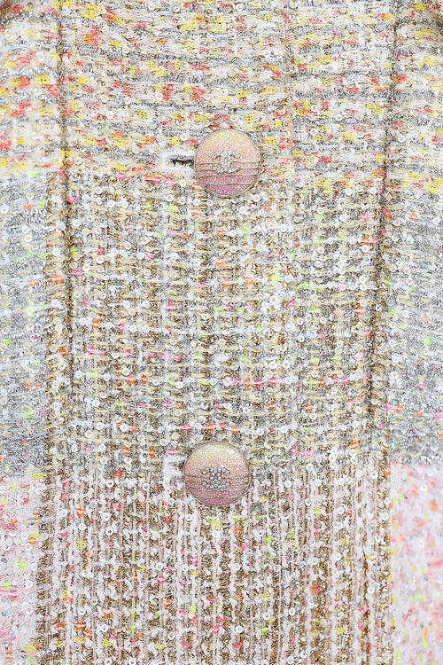 2024 Metallic Tweed Jacket
