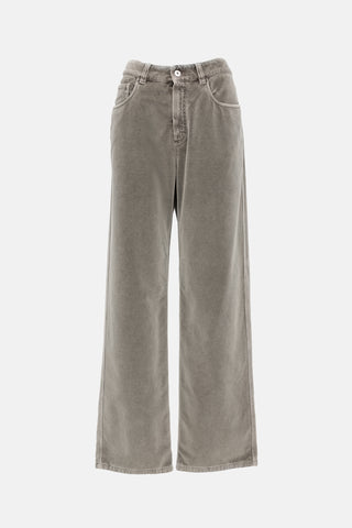 Brunello Cucinelli Velvet Contemporary Loose Jeans