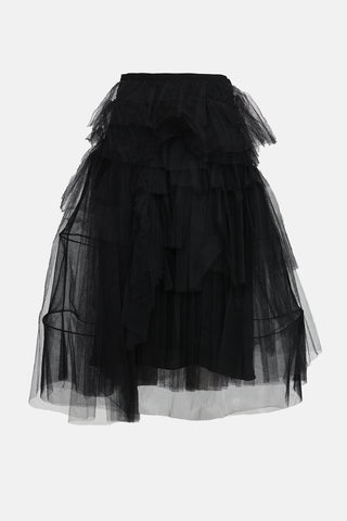 Dior Mesh Tier Skirt
