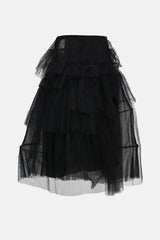 Dior Mesh Tier Skirt
