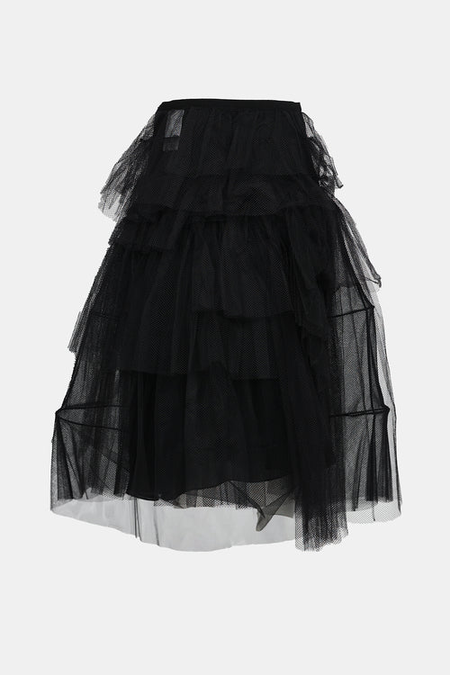 Dior Mesh Tier Skirt