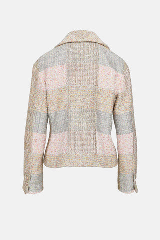 2024 Metallic Tweed Jacket