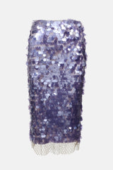 Tory Burch Sequin Slip Skirt
