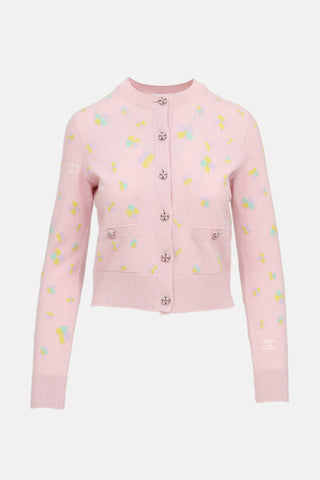 Chanel SS 2024 Knit Patterned Cardigan