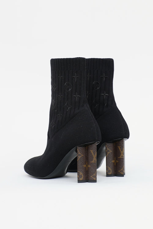 Louis Vuitton Silhouette Ankle Boot