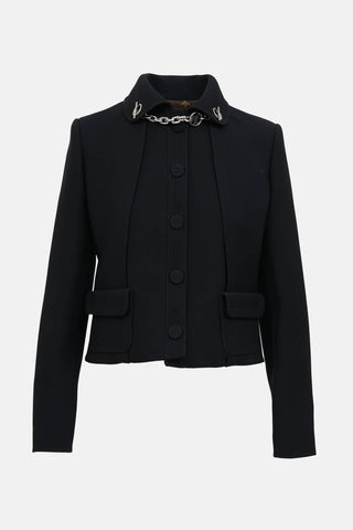 Louis Vuitton Chain Collar Jacket