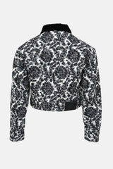 Louis Vuitton Sequin Print Denim Jacket