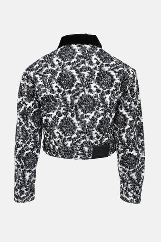 Louis Vuitton Sequin Print Denim Jacket