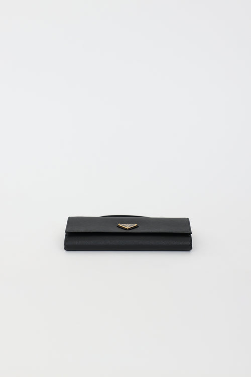 Prada Top Handle Wallet on Strap