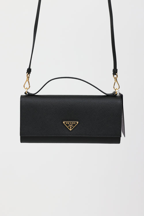 Prada Top Handle Wallet on Strap
