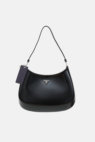 Prada Brushed Leather Cleo Bag