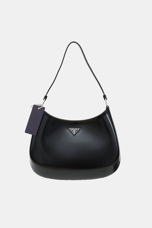 Prada Brushed Leather Cleo Bag