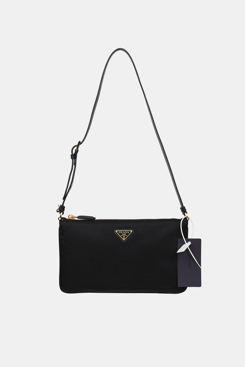 Prada Nylon Pochette Shoulder Bag