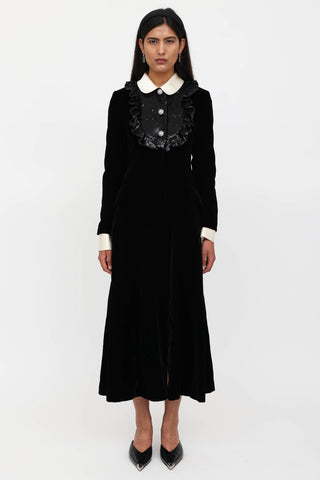 Miu Miu Velvet Cocktail Coat