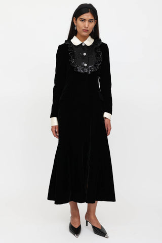 Miu Miu Velvet Cocktail Coat