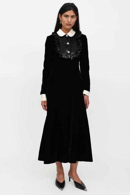 Miu Miu Velvet Cocktail Coat