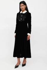 Miu Miu Velvet Cocktail Coat