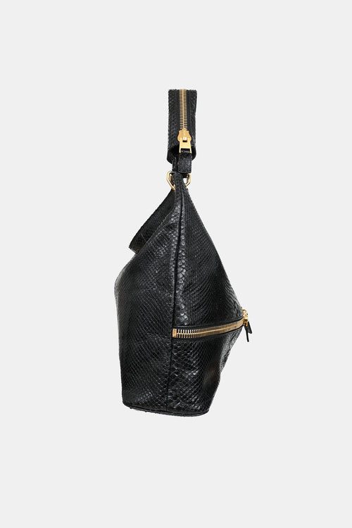 Tom Ford Embossed Shoulder Bag