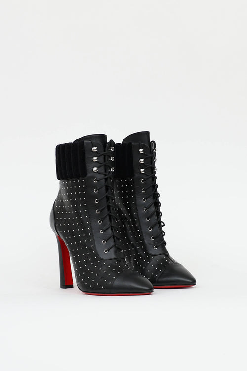 Christian Louboutin Dakita Lace Up Ankle Boot