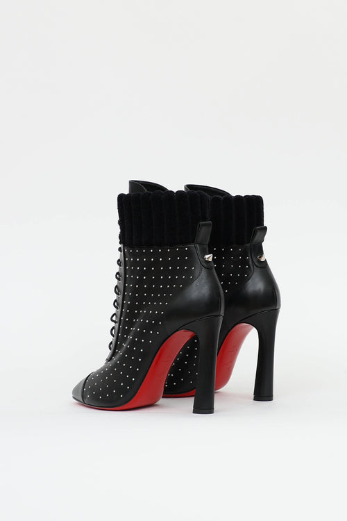 Christian Louboutin Dakita Lace Up Ankle Boot