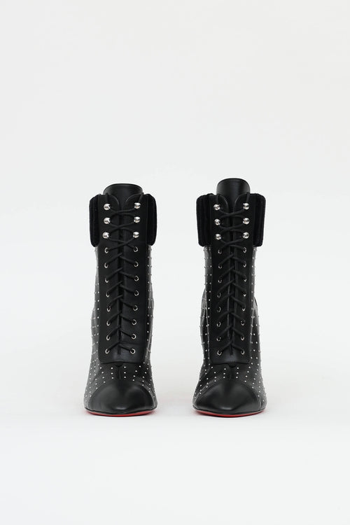 Christian Louboutin Dakita Lace Up Ankle Boot