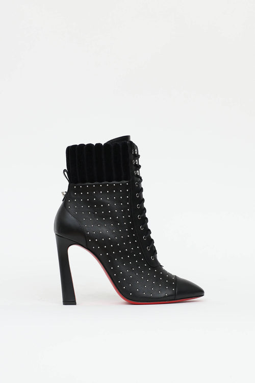 Christian Louboutin Dakita Lace Up Ankle Boot