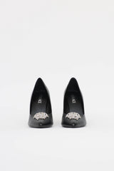 Versace Leather Medusa Pump