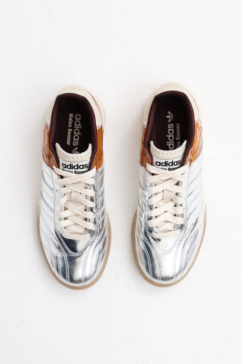 Adidas X Wales Bonner Metallic Samba Sneaker