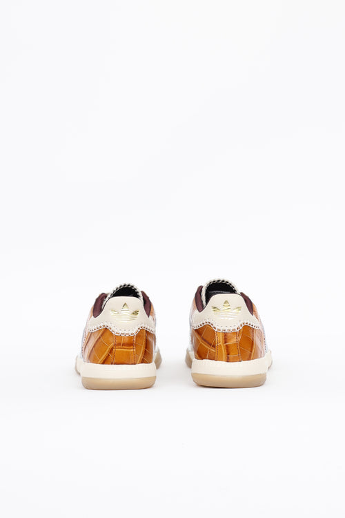 Adidas X Wales Bonner Metallic Samba Sneaker