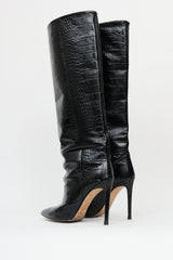 Paris Texas Embossed Patent Boot