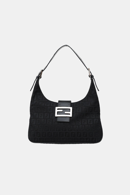 Fendi C. 2000's Zucca Shoulder Bag