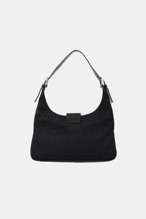 Fendi C. 2000's Zucca Shoulder Bag