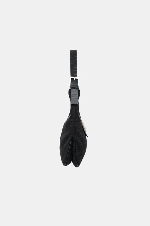Fendi C. 2000's Zucca Shoulder Bag