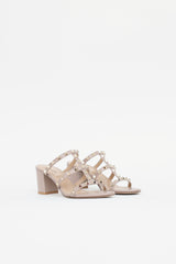 Valentino Rockstud Cage Mule