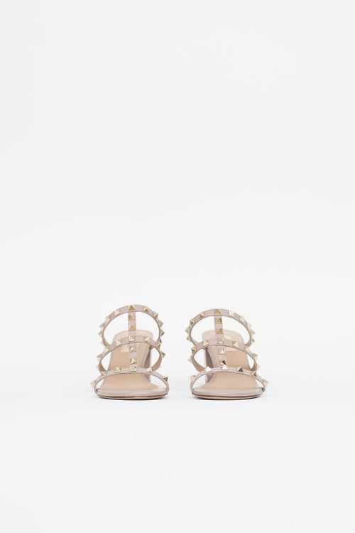 Valentino Rockstud Cage Mule